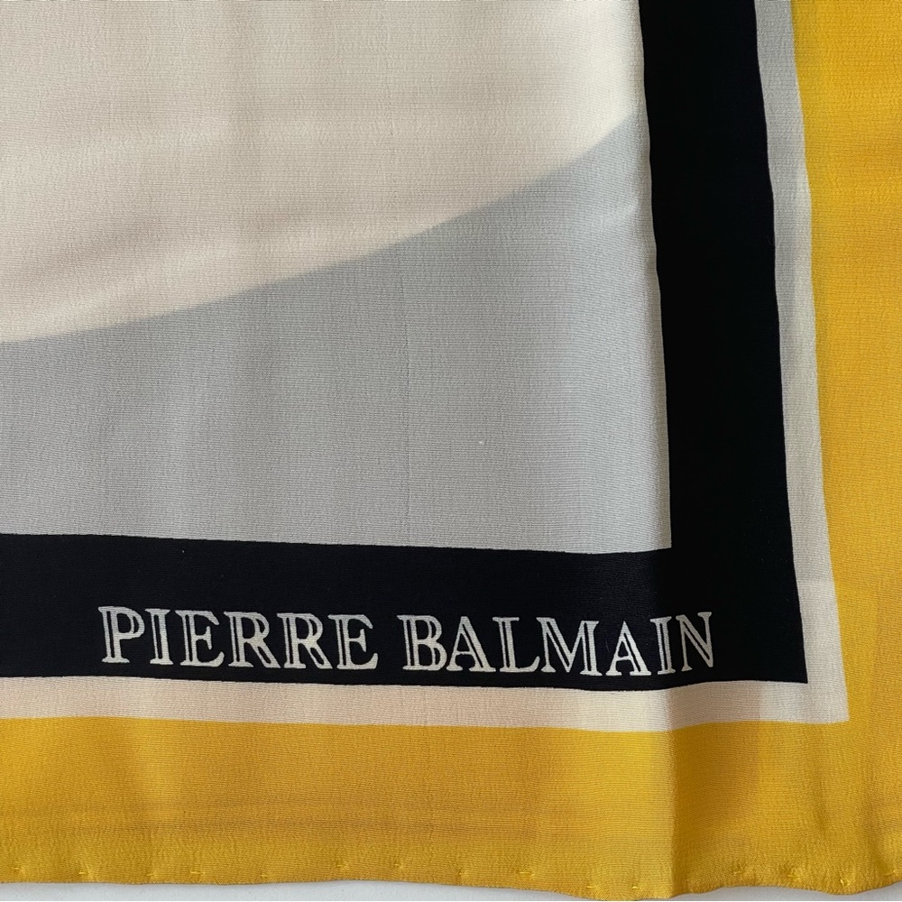 Pierre Balmain Vintage silk scarf - Picture 4 of 5